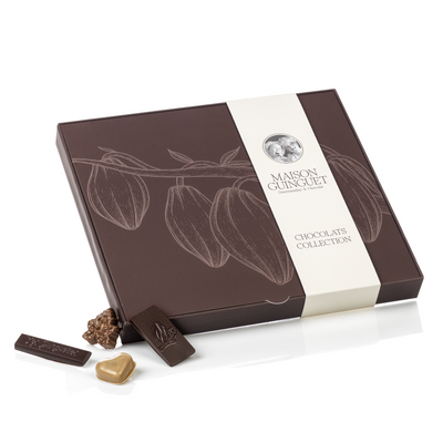 Orangettes enrobées de chocolat noir Maison Guinguet 150g - Café